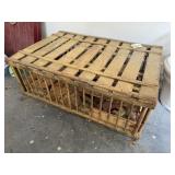 Vintage chicken crate