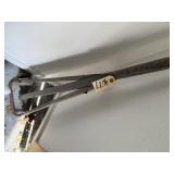 Vintage wooden bumper jack