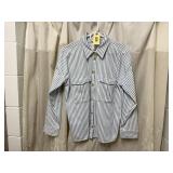 American Eagle stripped oxford