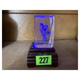 Floral lighted sculpture