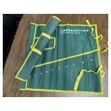 Metric wrench tool storage rolls (2), no tools