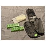 Toiletry bag, pill organizers