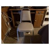Padded cafe chair