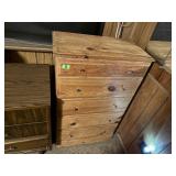 Pine chest of drawers