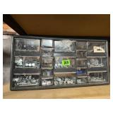 Hardware organizer, contents included
