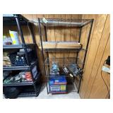 Wire shelving unit, no contents included