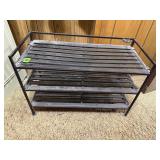 Metal shoe organizer