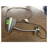 Chrome clamp work light
