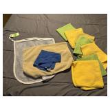 Mesh bag, micro fiber cloths