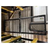 Steel mesh trailer hitch cargo carrier;