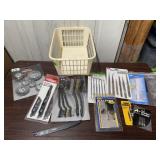 Wheel brush set, tweezers, hooks & picks, drill