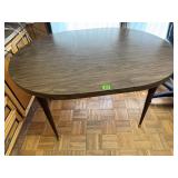 Oval dining table