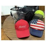 Assorted baseball caps