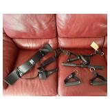 Grip bars, weight machine accessories