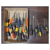 Assorted screwdrivers