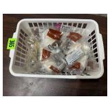 Basket of magnetic cabinet closures, hardware