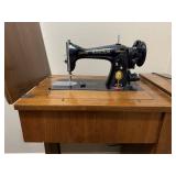 Singer sewing machine cabinet