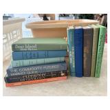 Shopping basket, books