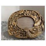 Ornate gold picture frame