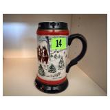 1991 Budweiser beer stein