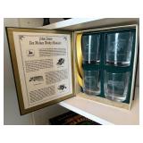 John Deere rocks glass boxed set