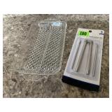 Relish tray, nutcracker sets (2)