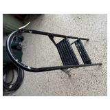 Folding step stool