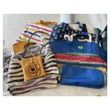 Tote bags (4), cross body bag