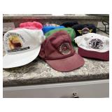 Assorted baseball caps