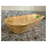 Oblong dough bowl
