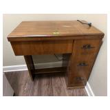 Singer sewing machine cabinet