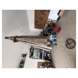 Patio umbrella, stand