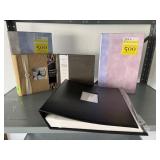 Empty photo albums