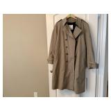 London Fog lined trench coat