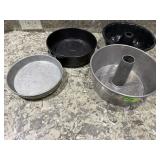 Bundt pans, spring form, cake pans