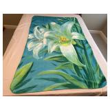 Lily throw blanket