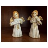 Vintage angel figurines (2)