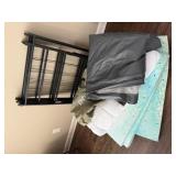 Portable full size bed, air mattress, foam pad,