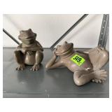 Garden frogs (2)