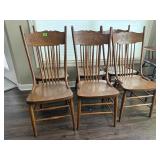 Matching dining chairs (6)