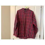 Salty Dog plaid button up shirt