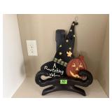 Bewitching sign, decorative easel
