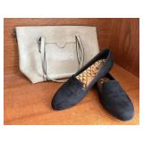 Tote bag, Seven black flats