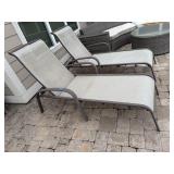 Patio lounge chairs (2)