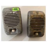 Drive-In movie theater speakers (2)