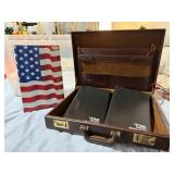 Briefcase of home inventory, photo albums