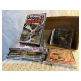 Hunting DVD movies, music CD