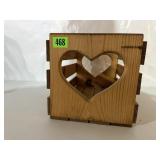 Cottage core heart crate
