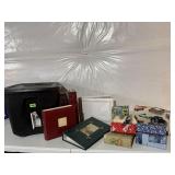 Tote of brag books, photo albums