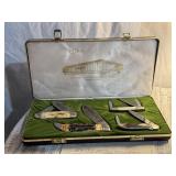 1980 NKCA MUSEUM FOUNDERS 0128 knife set